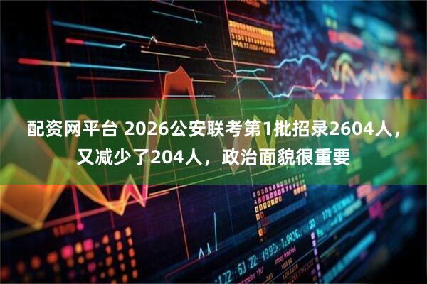 配资网平台 2026公安联考第1批招录2604人,又减少了204人,政治面貌很重要